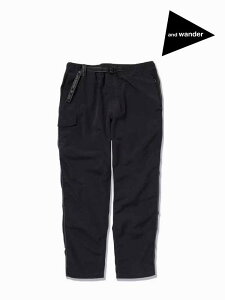 and wander �A���h�����_�[�bNy taffeta hiker pants #010/black [4152139]