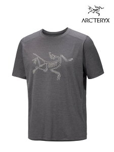 ARC'TERYX A[NeNXbCormac Logo SS M #Black Heather [X00000972601] R[}bN S V[gX[u Y
