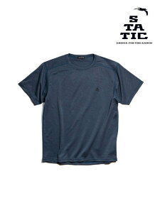 STATIC �X�^�e�B�b�N�bAdjist S/S Shirts #Blueberry [35231] �A�W���X�g �V���[�g�X���[�u �V���c