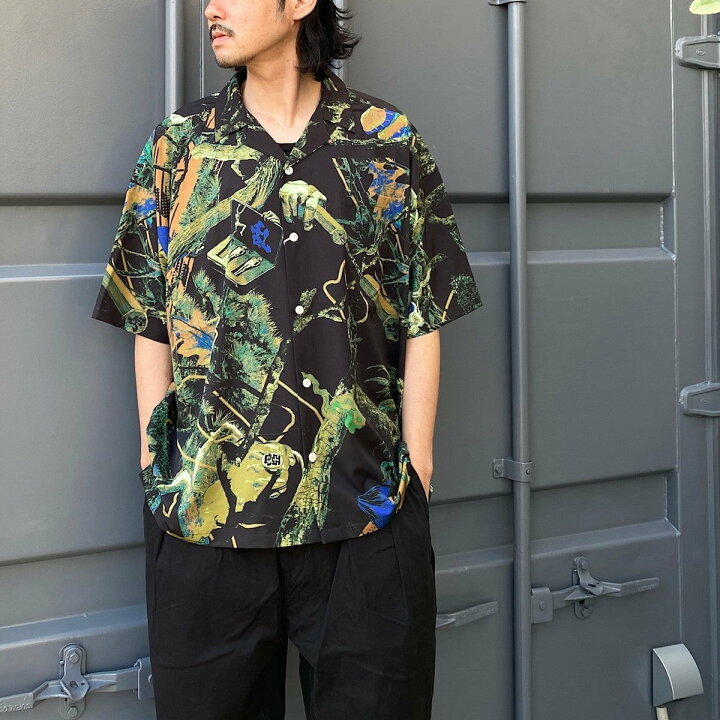楽天市場】Evisen Skateboards｜PINE TREE CAMO SHIRT #BLACK [24SS 