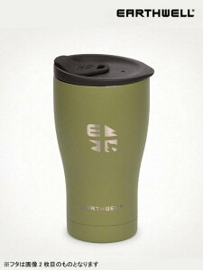EARTHWELL A[XEFb16oz Early Riser Lid Tumbler #Sequoia Pine [VT16-ER10-55] 16oz A[[CU[bh^u[
