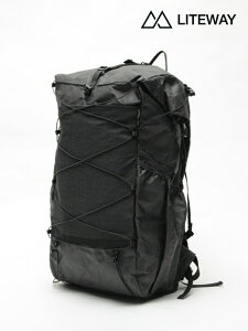 LITEWAY ���C�g�E�F�C�bGRAMLESS PACK ULTRA 35L (ULTRA200X) #Black [gra ult ply blk]