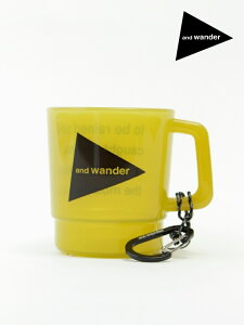and wander �A���h�����_�[�band wander logo PP mug #yellow [5744987701] �A���h�����_�[ ���SPP�}�O