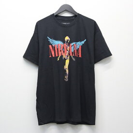 THRIFTY LOOK｜「NIRVANA」 TEE #BLACK [tl23s044]