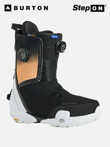 BURTON o[gb25/26f Men's Waverange X Step On Wide Snowboard Boots #ORANGE CREAM/MULTI [302931] Y EFCuW GbNX Xebv I Ch Xm[{[hu[c