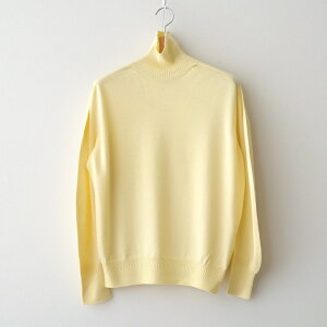 ASEEDONCLOUDbSeiyakou high-neck knit #Pale yellow [252802]