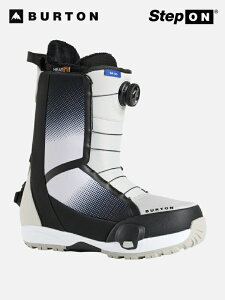 BURTON o[gb25/26f Men's Waverange Step On Wide Snowboard Boots #GRAY CLOUD [302921] Y EFCuW Xebv I Ch Xm[{[hu[c