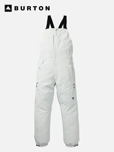 BURTON o[gb25/26f Men's Reserve 2L Relaxed Bib Pants #GRAY CLOUD [302691] Y U[u 2L bNX rupc