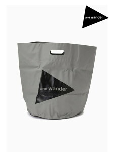 and wander �A���h�����_�[�bstorage bucket 35L #Gray [574-4977266] �X�g���[�W �o�P�b�g 35L