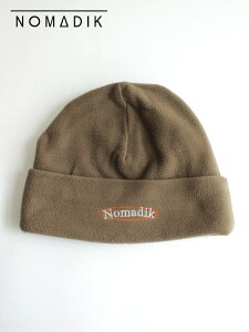NOMADIK m}fBbNb25/26f FLEECE BEANIE #BROWN t[X r[j[
