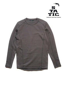 STATIC �X�^�e�B�b�N�bVerve Grid L/S Shirts #Carbon [105100] �o�[�u �O���b�h LS �V���c