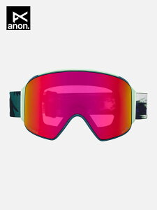 ANON Amb25/26f M4 Goggles (Cylindrical) + Bonus Lens + MFI Face Mask #Family Tree/Perceive Sunny Red [203541] M4 [ubWtBbg S[OiVhJj+ {[iXY + MFI tFCX}XN