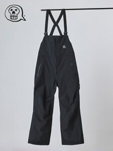 unfudge outerwear At@bW AE^[EGAb25/26f GENTLE BIB PANTS WIDE FIT #BLACK WFgrupciChtBbgj