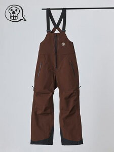unfudge outerwear At@bW AE^[EGAb25/26f PEEP BIB PANTS STANDARD FIT #BROWN s[vrupciX^_[htBbgj