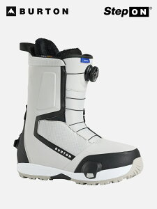 BURTON o[gb25/26f Men's Highshot Step On Wide Snowboard Boots #GRAY CLOUD [302951] Y nCVbg XebvI Ch Xm[{[hu[c