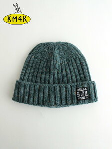 KM4K �J���V�J�b25/26���f�� KM4K HIKER BEANIE #GREEN �n�C�J�[�r�[�j�[