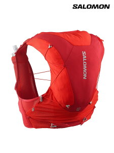 SALOMON �T�������bADV SKIN 12 SET #Flame Scarlet/Haute Red [LC2464500] �A�h���@���X�h �X�L�� 12