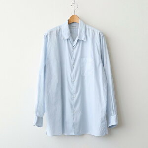 MARKAWARE�bITALIAN OPEN COLLAR SHIRT #ICE [A26A23SH03C]