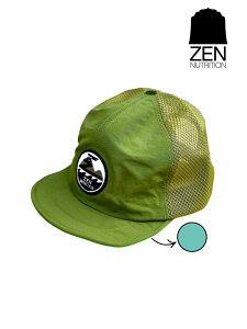 ZEN �[���j���[�g���V�����b2026 HANAI×CLEF MESH BUM CAP #�O���[��×�~���g �n�i�C×�N���t���b�V���o���L���b�v 2026