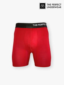 The Perfect Underwear Up[tFNgA_[EFAbBamboo Boxer Briefs S #Red [P-BRS] ou[{NT[u[t S