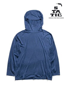STATIC �X�^�e�B�b�N �bRAW L.W. HOODY #Ocean Blue [100923] ���[ LW �t�[�f�B�i���j�Z�b�N�X�j