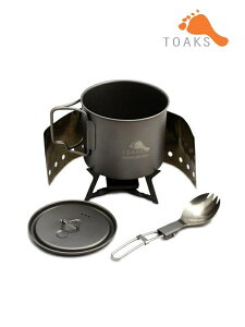 TOAKS �g�[�N�X�bUltralight Cook Set [CS-01] �E���g�����C�g�N�b�N�Z�b�g