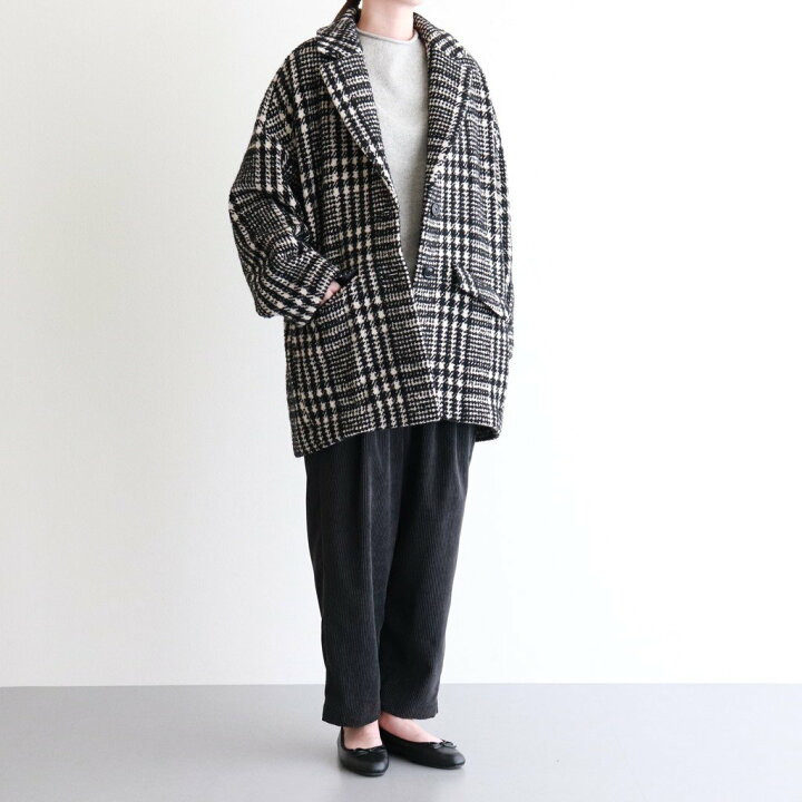 楽天市場】TICCA | ティッカ - シングルショートコート #WHITE [TBAA  