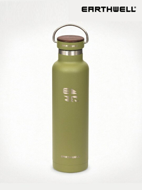楽天市場】EARTHWELL アースウェル｜22oz Woodie Bottle #Sequoia Pine 