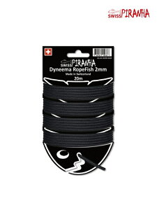 PIRANHA sjAbRopefish 2mm-20m #Black [653791-BL20] [vtBbV