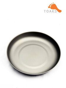TOAKS g[NXbTitanium D190mm Plate [PLT-190] `^jE D190mm v[g