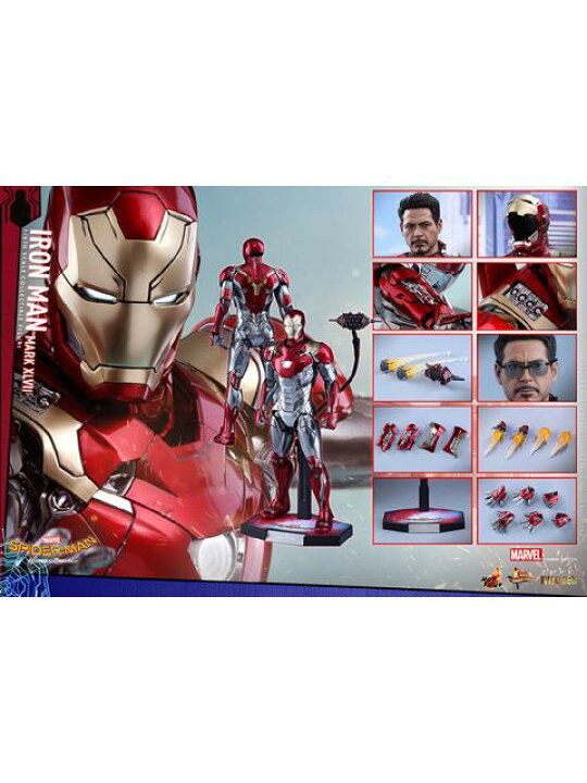 楽天市場】HOTTOYS DIECAST アイアンマン・マーク47 【再生産 