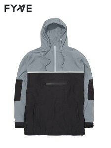 FYVE �t�@�C�u�b22/23���f�� PANEL JACKET #GREY/BLK �p�l���W���P�b�g�yS_70�z