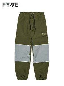 FYVE �t�@�C�u�b22/23���f�� KNEE PANTS #KHAKI/GREY �j�[�p���c�yS_70�z