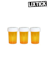 LIXTICK リックスティック｜PILL CASE MEDIUM (3PACK) #Yellow ピルケース ミディアム (3パック)