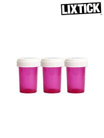 LIXTICK リックスティック｜PILL CASE MEDIUM (3PACK) #Pink ピルケース ミディアム (3パック)