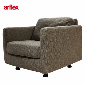 【 中古 】arflex アルフレックス ソファ 幅80cm 1人掛け クアドラミディアム QUADRA MEDUIM 椅子 チェア リビング 応接室 幅80センチ ファブリック USED カバーリング仕様