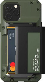 【200円引クーポン付】 VRS iPhone12Pro Max 対応 ケース カード 収納 3枚 アイフォン 耐衝撃 携帯ケース 衝撃 吸収 グリーンレーベル 送料無料
