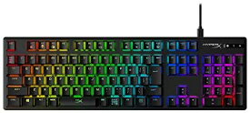 【200円引クーポン付】 日本語配列 HyperX Alloy Origins RGB メカニカルゲーミングキーボード HyperXスイッチ ゲーマー向け 送料無料