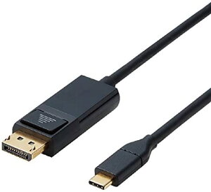 y200~N[|tz GR ϊP[u USBC DisplayPort 2.0m ubN CAC-CDP20BK 