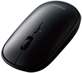 【200円引クーポン付】 エレコム ワイヤレスマウス Bluetooth Slint M-TM10BBBK/EC 薄型 静音 4ボタン プレゼンモード機能付 送料無料