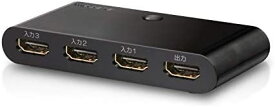 【200円引クーポン付】 エレコム HDMI 切替器 3入力 1出力 PS4 PS3 Xbox360 Nintendo Switch 送料無料