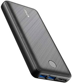 【200円引クーポン付】 アンカー Anker モバイルバッテリー PowerCore Essential 20000 (モバイルバッテリー 20000mAh) iPhone iPad Android 各種対応 (ブラック) 送料無料