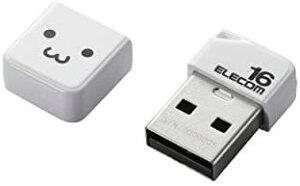 �y�|�C���g2�{�z �y�N�[�|���t�z �G���R�� USB������ 16GB USB2.0 ���^ �X�g���b�v�z�[�� �L���b�v�t�� �z���C�g MF-SU2B16GWHF ��������