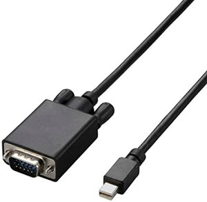 GR ϊP[u miniDisplayPort-VGA 2m ubN AD-MDPVGA20BK 