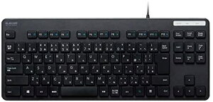 �y�|�C���g2�{�z �G���R�� �L�[�{�[�h �L�� �����u���� ���^ �R���p�N�g�L�[�{�[�h �u���b�N TK-FCM107XBK ��������