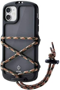 �y�|�C���g2�{�z �y�N�[�|���t�z �G���R�� iPhone 11 �P�[�X �A�E�g�h�A NESTOUT �A�C�t�H�� Fes & Camp �A�E�g�h�A�Ŗ𗧂X�g���b�v�t �u���b�N ��������