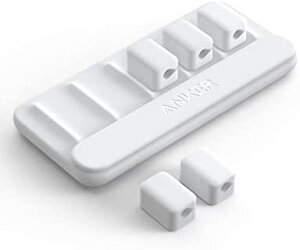 【ポイント2倍】 【200円引クーポン付】 アンカー Anker Magnetic Cable Holder マグネット式 ケーブルホルダー ライトニングケーブル USB-C ケーブル Micro USB ケーブル 他対応 デスク周り 便利グッズ (