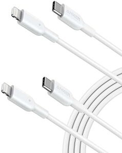 y300~N[|tz 2{ZbgAnker PowerLine II USB-C & CgjOP[u AJ[ 1.8m 2{Zbg MFiF PDΉ 