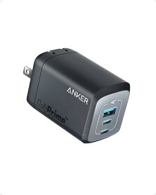 【200円引クーポン付】 Anker 充電器 Prime Wall Charger (100W, 3 ports, アンカー GaN) USB PD 充電器 USB-A & 送料無料