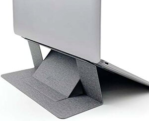 【ポイント2倍】 【300円引クーポン付】 MOFT ノートパソコンスタンド 薄型 軽量 粘着タイプ 繰り返し使用可能 高さ調整 最大15.6インチ対応 コンパクト 折り畳式